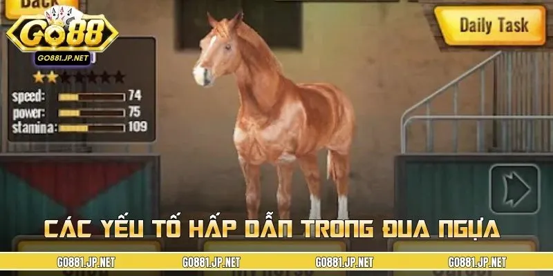 Điểm hấp dẫn làm nên sức cuốn của trò chơi đua ngựa